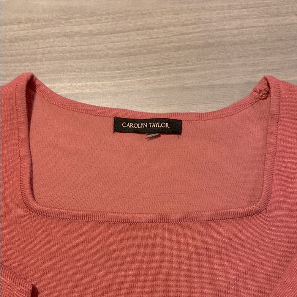 Carolyn Taylor Women's Sweater in Rose Pink